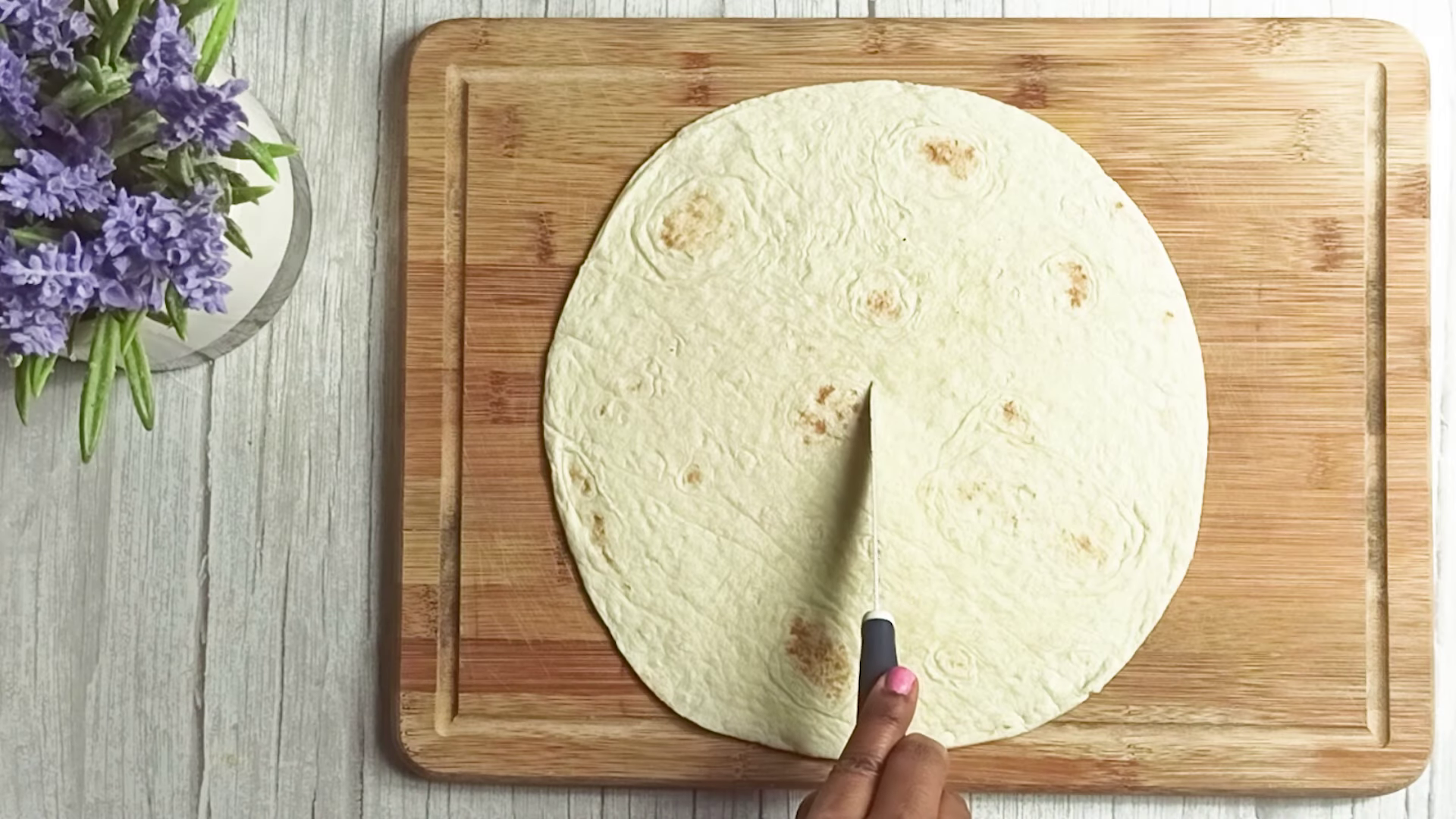 How to cut wrap
